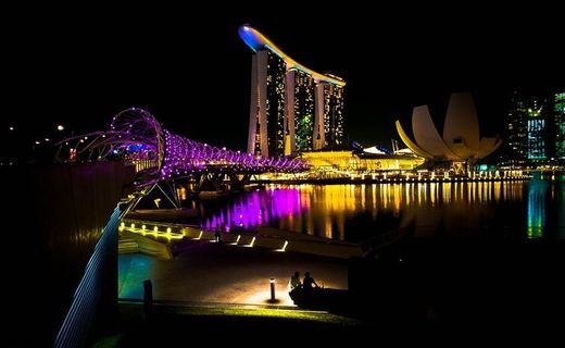 新加坡滨海湾图片