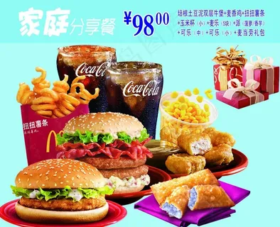 肯德基套餐图片