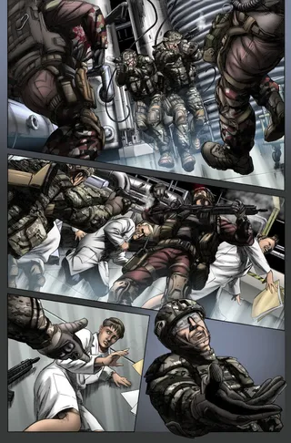 美军特种部队漫画