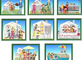 欢乐一家亲图片