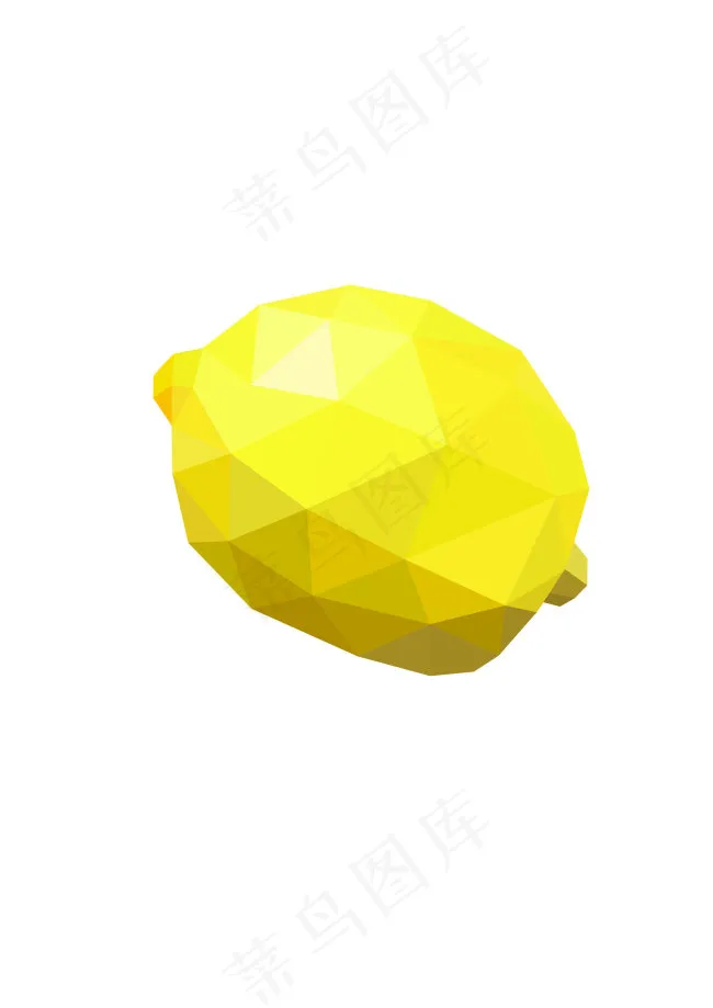 扁平化风格的柠檬ai矢量模版下载