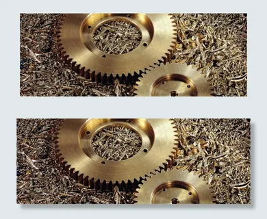 金属机械齿轮背景banner  金属机械齿轮背景banner