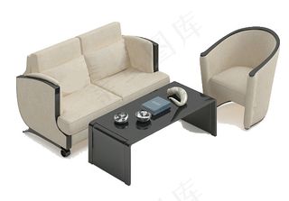 3d单体沙发模型素材