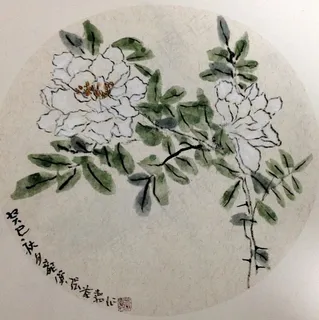 张芥嘉花鸟画精品图片