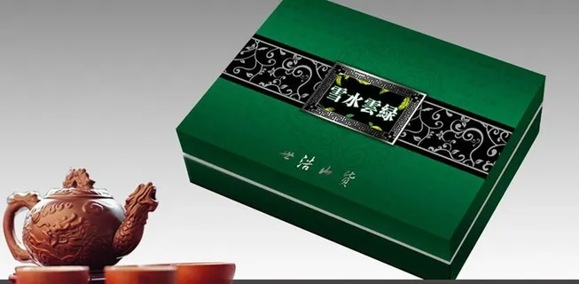 茶叶包装设计 （展开图）图片