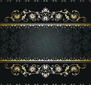 欧式花纹背景图片