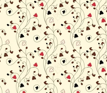 韩国矢量素材花纹图片