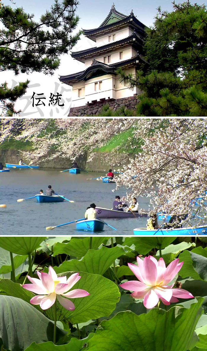 东京城市景观超高清视频