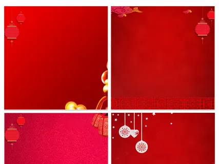 淘宝主图红色新年背景图 淘宝主图红色新年背景图