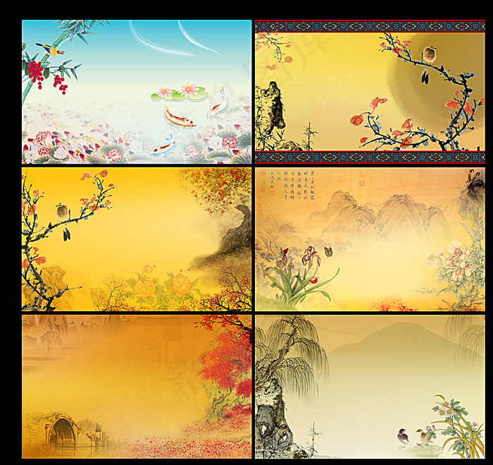 复古展板背景图片(5425X5118(DPI:260))psd模版下载