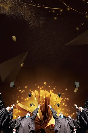 黑金高考倒计时宣传海报背景素材