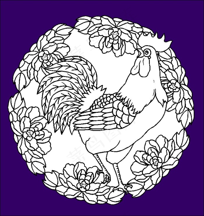 吉祥图纹 矢量CDR_30cdr矢量模版下载