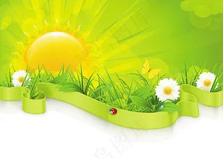 矢量展板背景设计素材