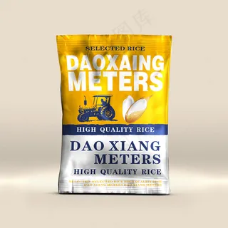 国外大米包装设计