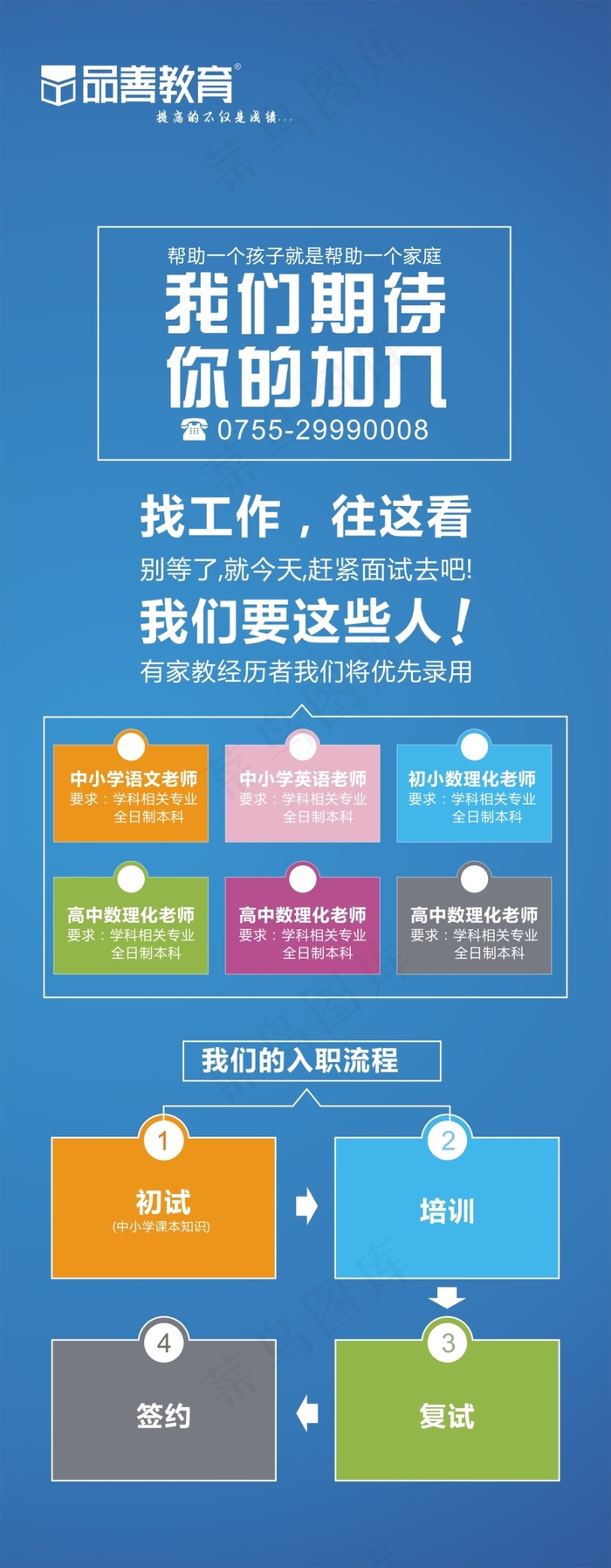 公司招聘cdr矢量模版下载