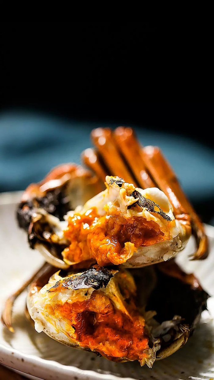 螃蟹肉高清摄影图片