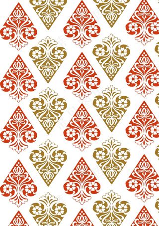 传统剪纸花型设计