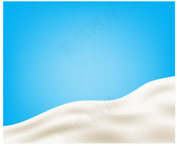 美味的奶油液体