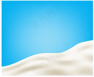 美味的奶油液体