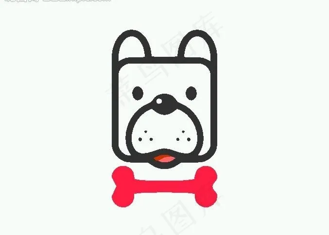 动物logo图片ai矢量模版下载