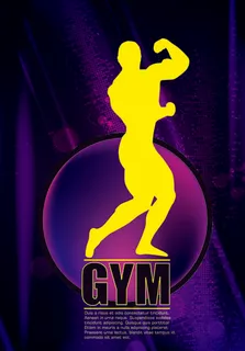 大力士剪影矢量素材3