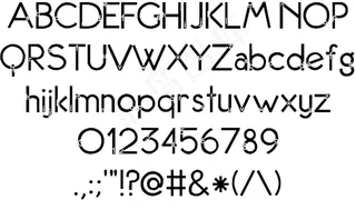 2peas橡胶鸭子字体