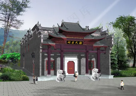 寺庙祠堂图片