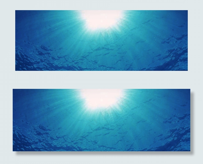 海底光线唯美背景banner　