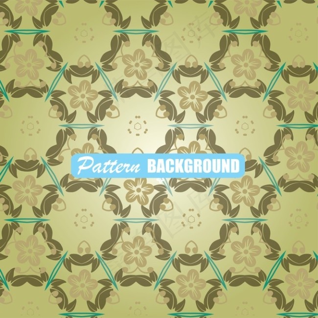 花纹条纹矢量图