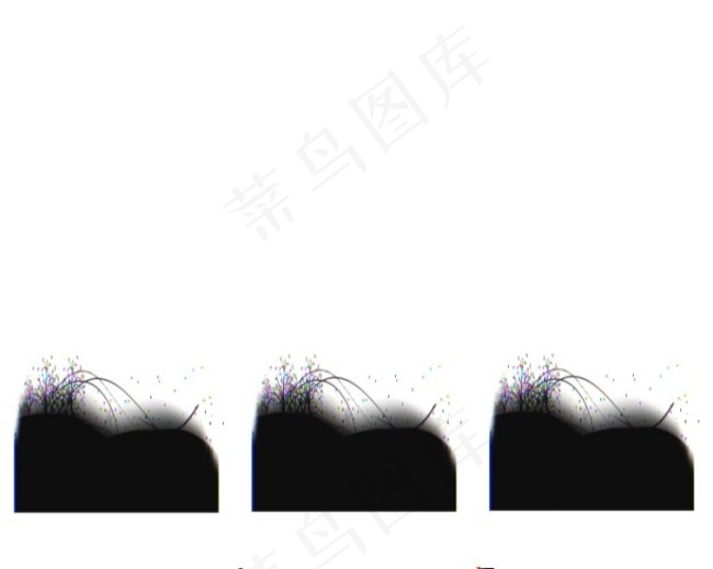 黑色背景高清视频素材模板下载