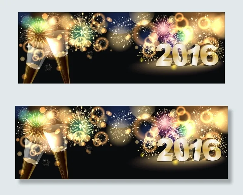 2016新年背景