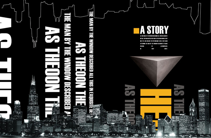 未来城市地产形象画册PSD分