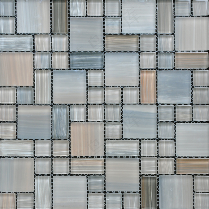 3D材质 装修效果图 磨砂玻璃马赛...