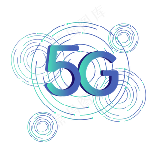 矢量免扣卡通5G网络,免抠元素