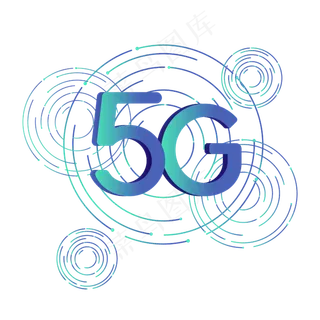 矢量免扣卡通5G网络,免抠元素