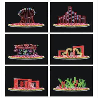 花坛设计 光雕 景观设计图片