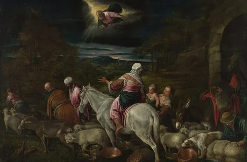 亚伯拉罕的离去图片