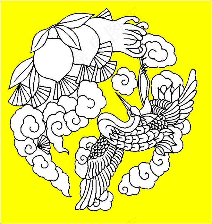吉祥图纹 矢量CDR_28cdr矢量模版下载