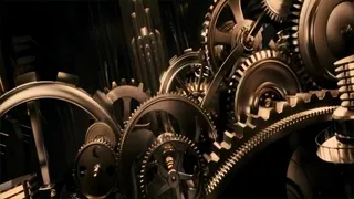 好莱坞科技机械齿轮片头视频素材