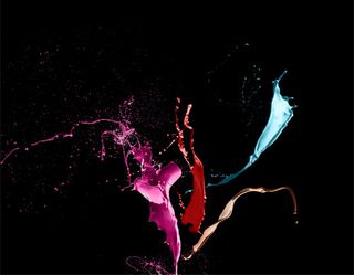 PSD喷溅油漆psd文件设计素材