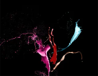 PSD喷溅油漆psd文件设计素材