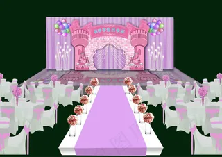 金陵罗曼时光 生日设计现场