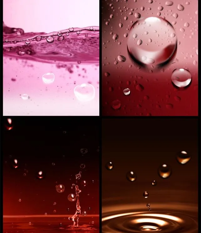 动感水珠背景图片(6260X7795(DPI:300))psd模版下载