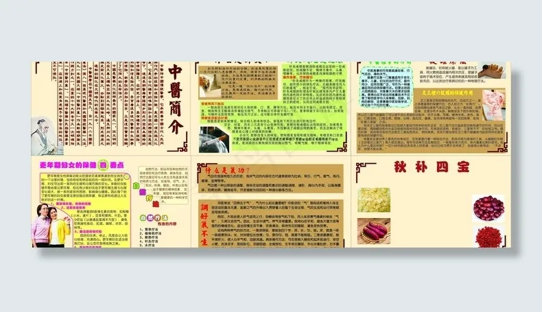 中医保健图片cdr矢量模版下载