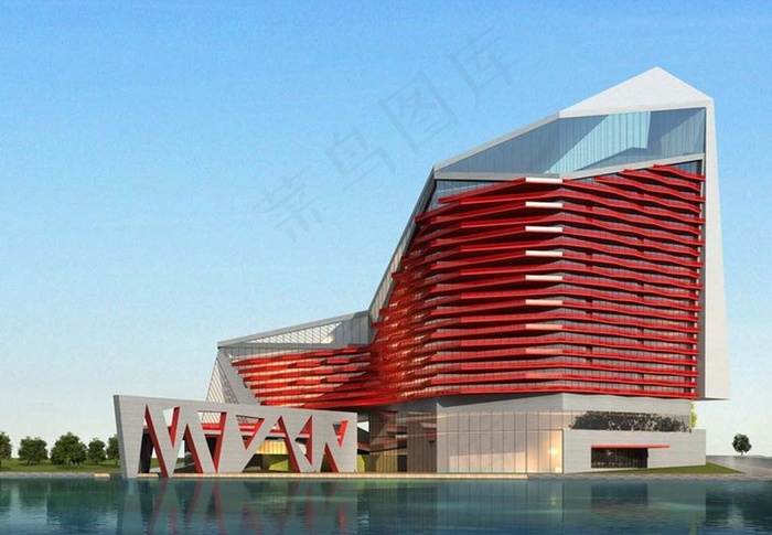 高科技未来商务建筑图片(2500X1875(DPI:72))psd模版下载