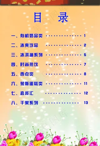 柏拉蒙鲜奶吧宣传单图片