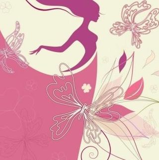 时尚女性插画矢量3