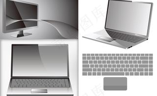 动感线条笔记本电脑图片