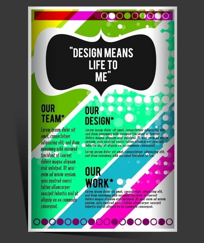 商业宣传册图片eps,ai矢量模版下载