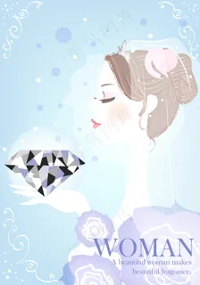 清新简约风格 人物 矢量图 下载